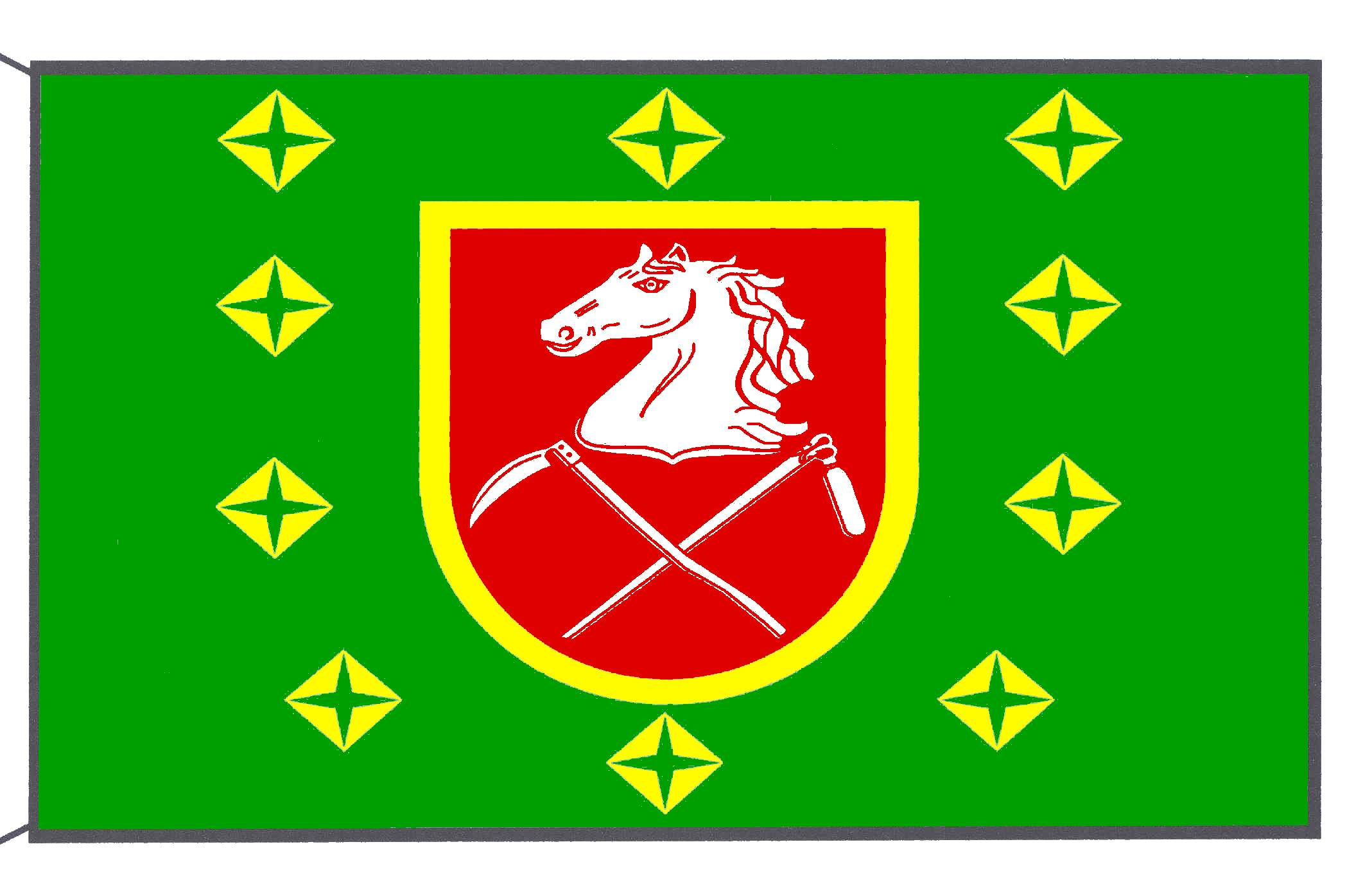 Flagge Amt Lütau, Kreis Herzogtum Lauenburg